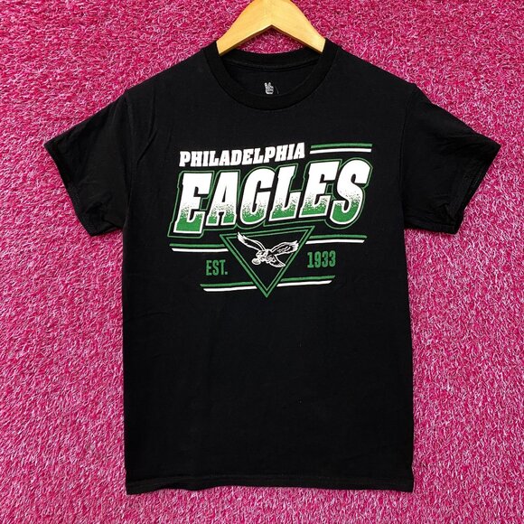 NFL Junk Food Philadelphia Eagles Black Tshirt size XS - Picture 1 of 4